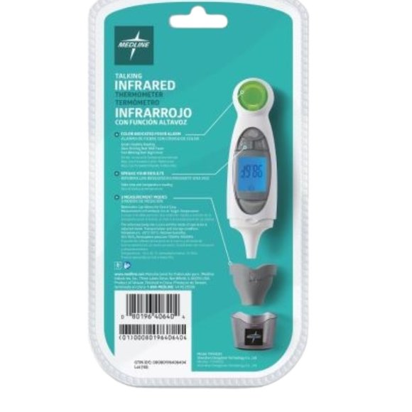 Medline Infrared Talking Thermometer - Picture 7 of 9